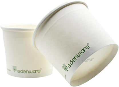 Disposable Ice Cream & Soup Paper Cups – 12oz, Single Wall, Leak-Resistant, 1000pcs