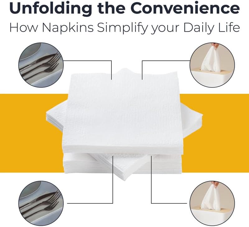 White Tissue Paper Napkins