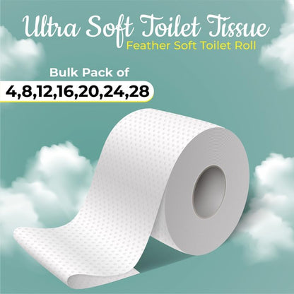 Ultra Soft 2-Ply Toilet Roll – Bulk Pack (4 to 120 Rolls)