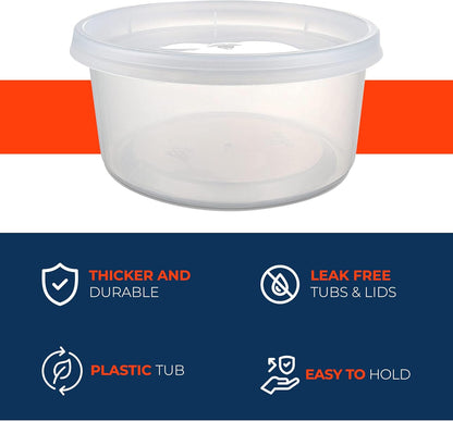 Reusable Round Food Containers